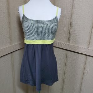 Lucy Women's Athletic Top Size M Tank Empire Waist